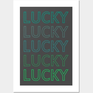 LUCKY Posters and Art